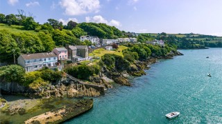 Aerial view of Glandore West Cork