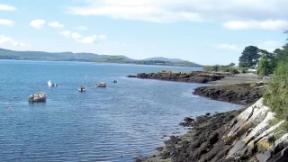 Ballylickey boats on the sea