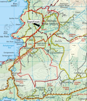 Ballydonegan loop map